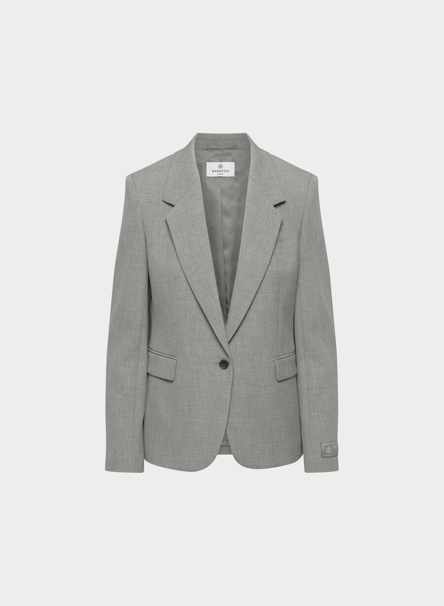 producer blazer - ressential heather dark grey