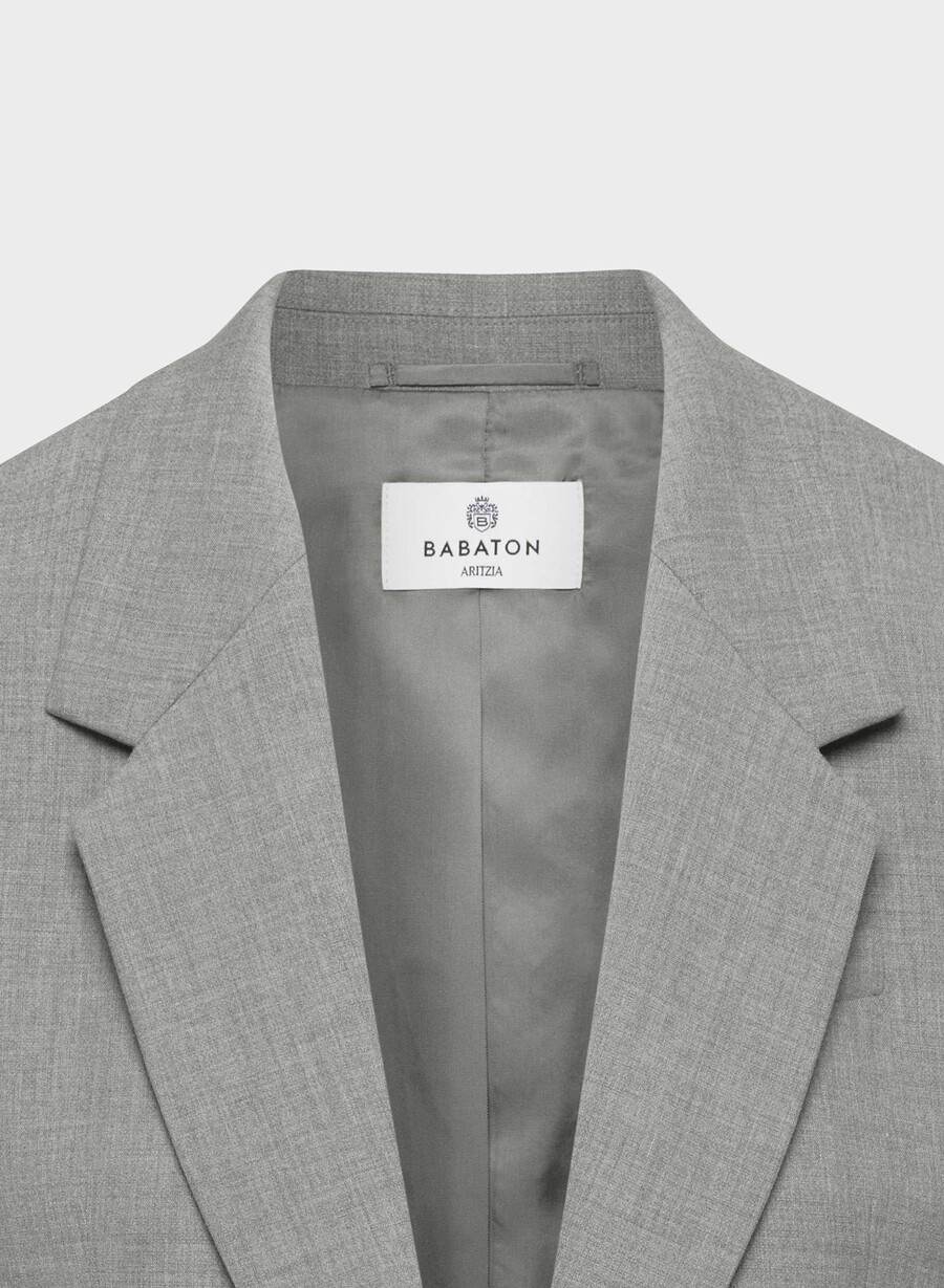 producer blazer - ressential heather dark grey