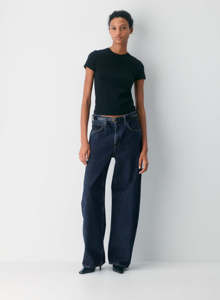 agolde low curve jean pendulum
