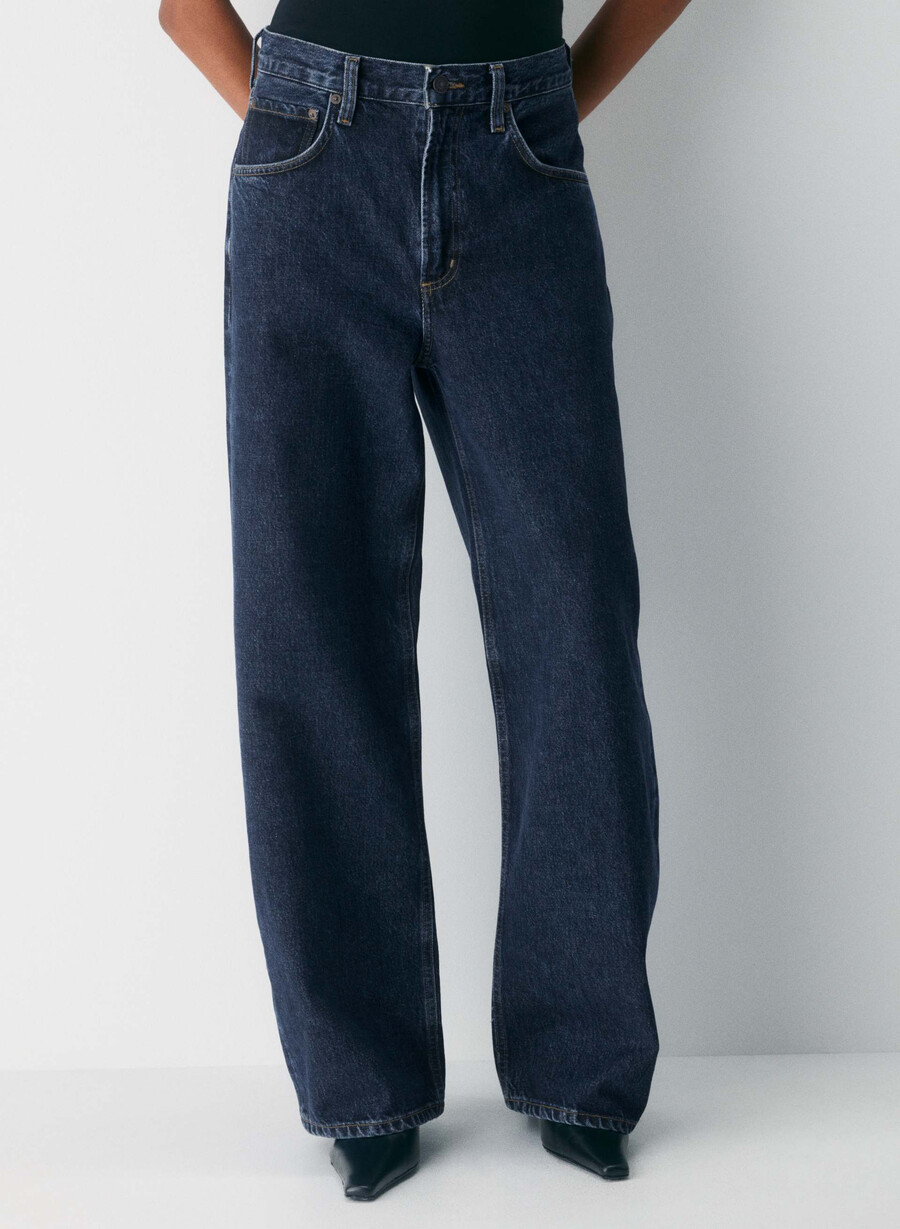agolde low curve jean pendulum