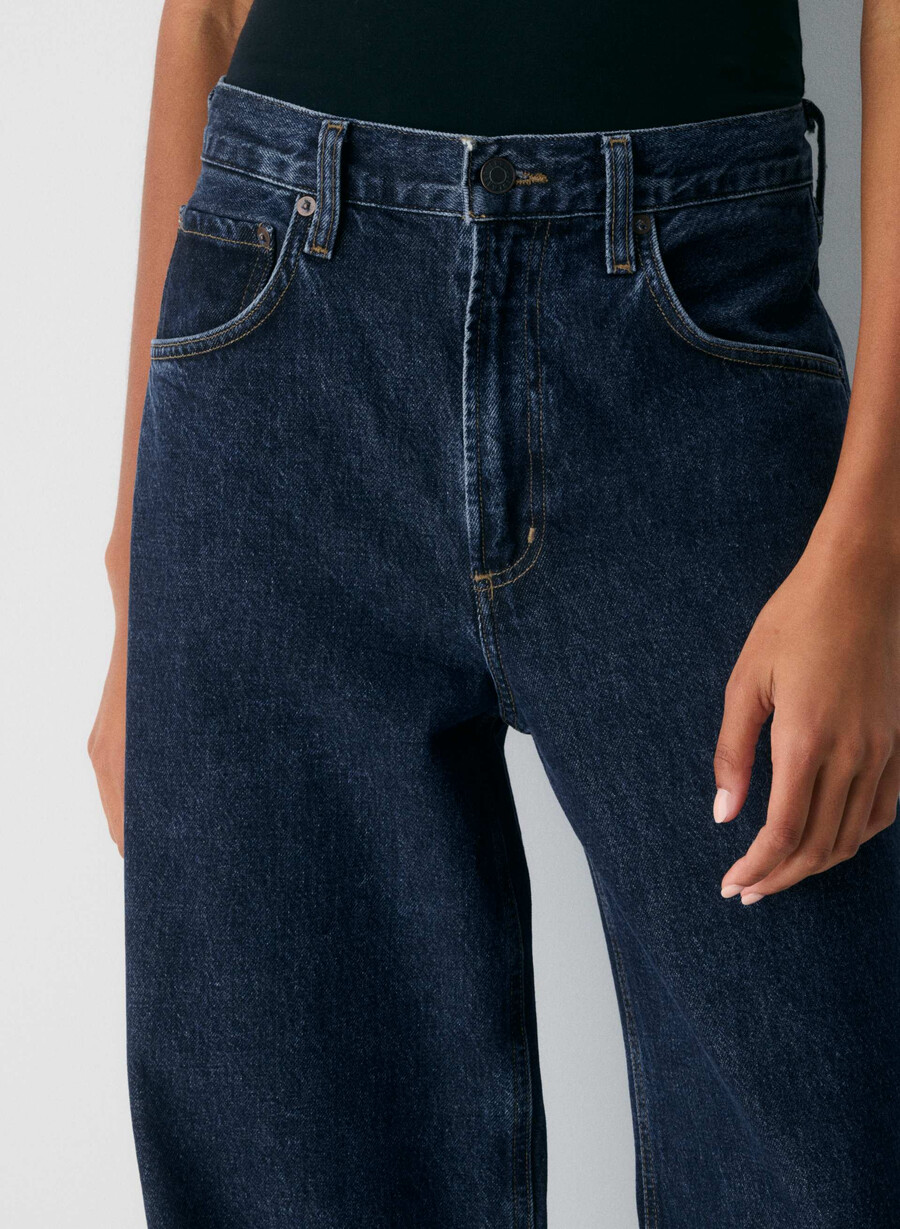 agolde low curve jean pendulum
