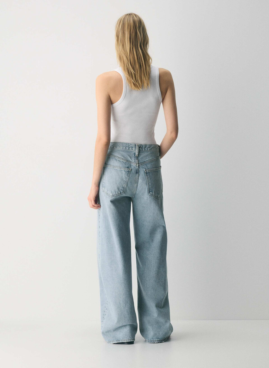 agolde low curve jean force