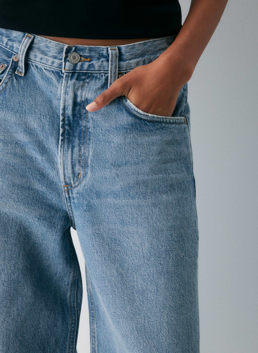 agolde low curve jean fairway