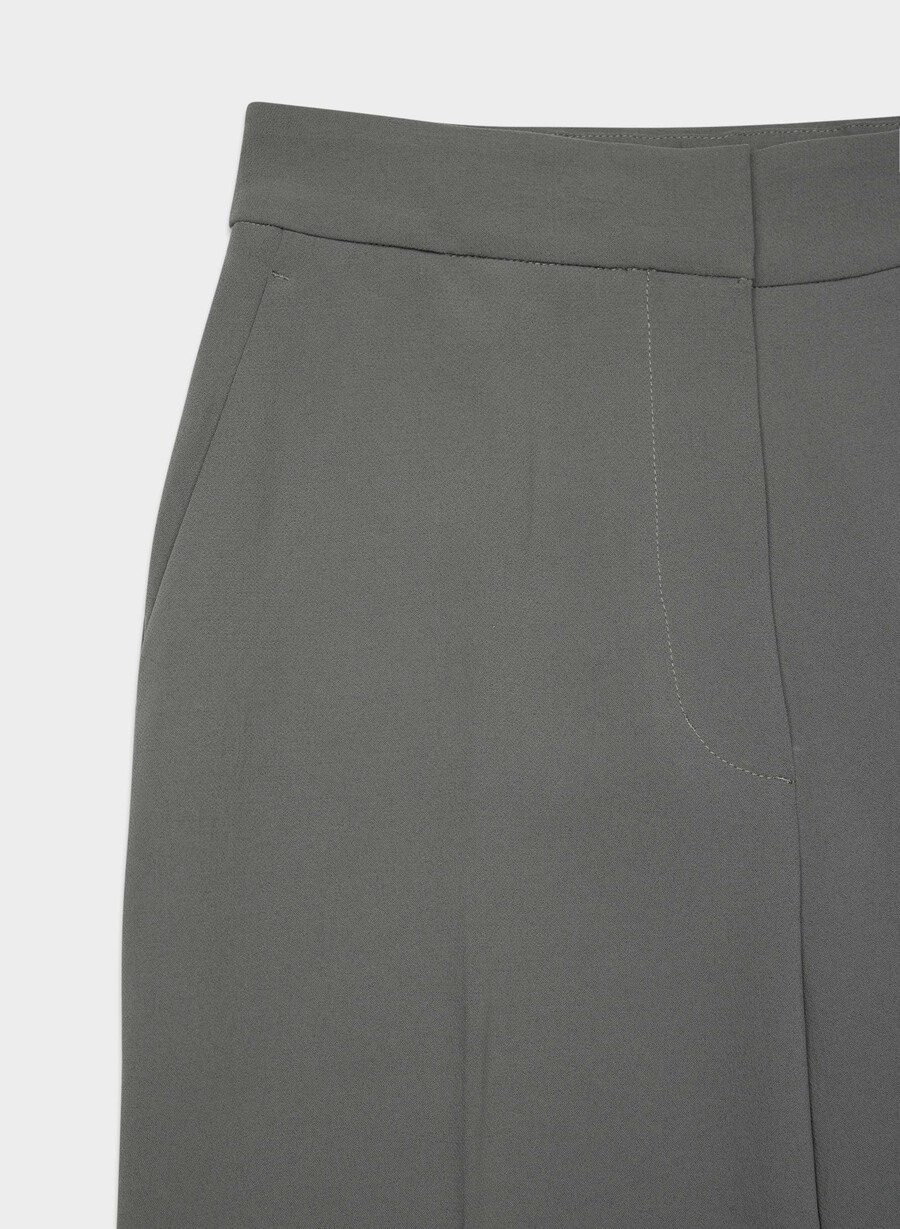 the limitless pant curve-fit - crepette coal grey