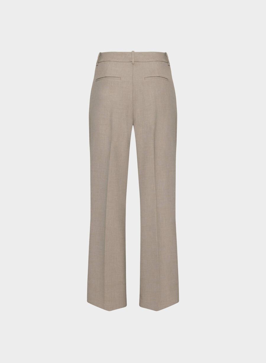 the effortless pant curve-fit - ressential heather nomad taupe