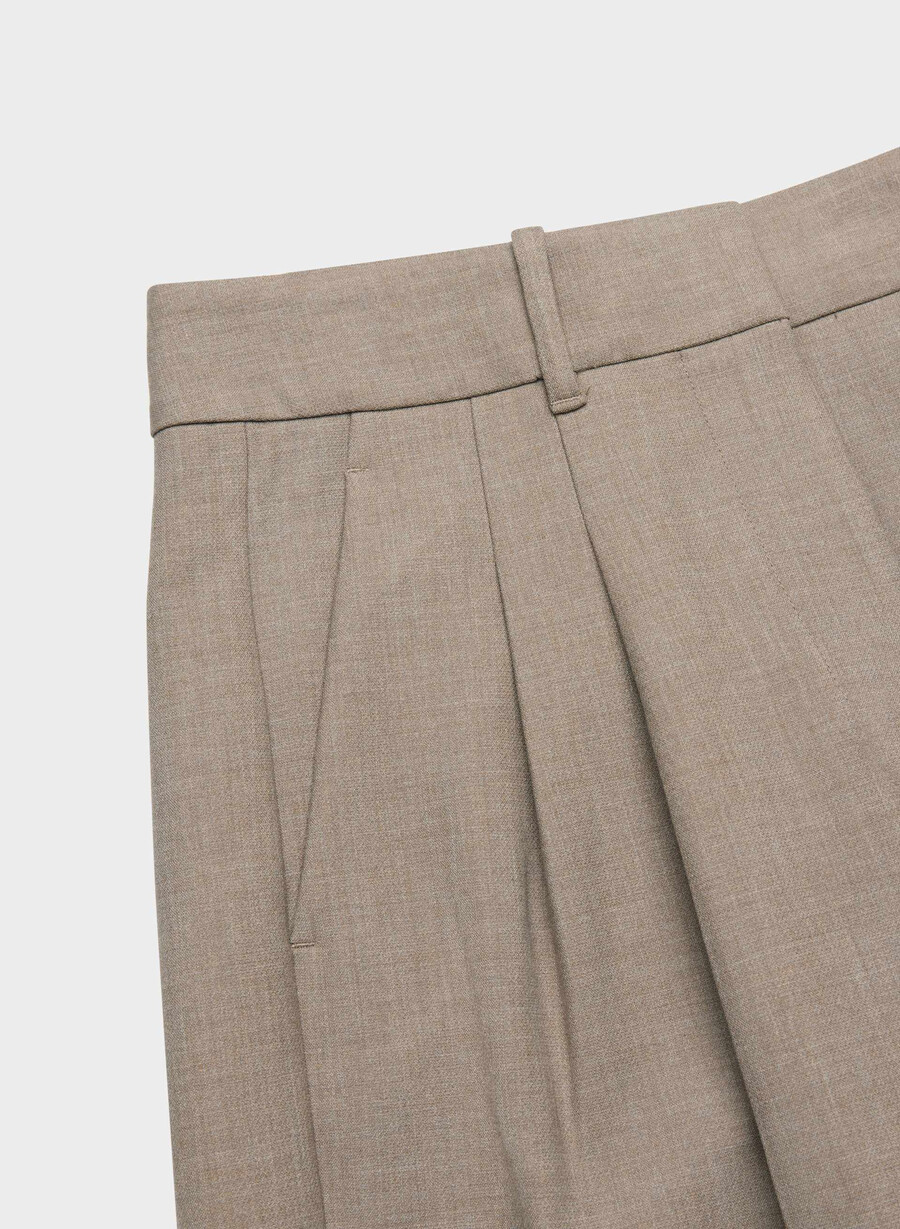 the effortless pant curve-fit - ressential heather nomad taupe