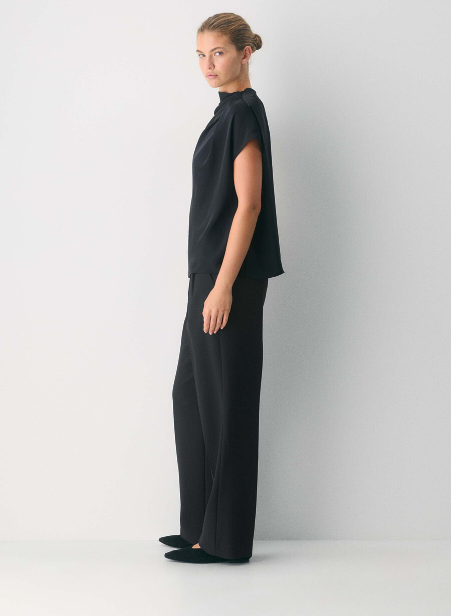 the effortless pant curve-fit - ressential heather black