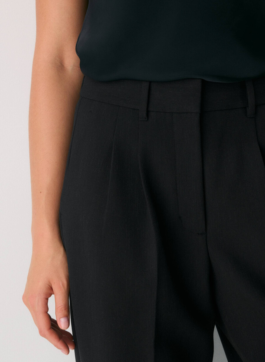 the effortless pant curve-fit - ressential heather black