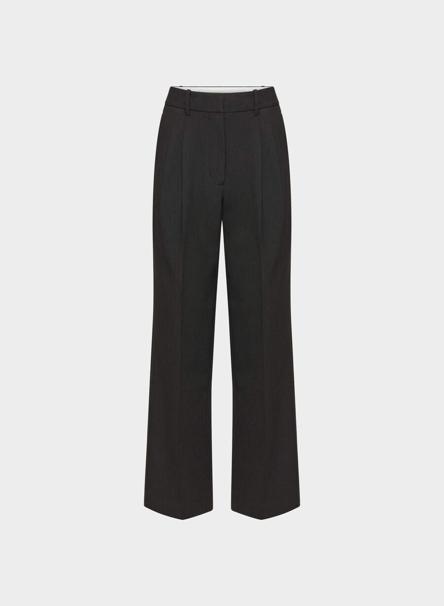 the effortless pant curve-fit - ressential heather black