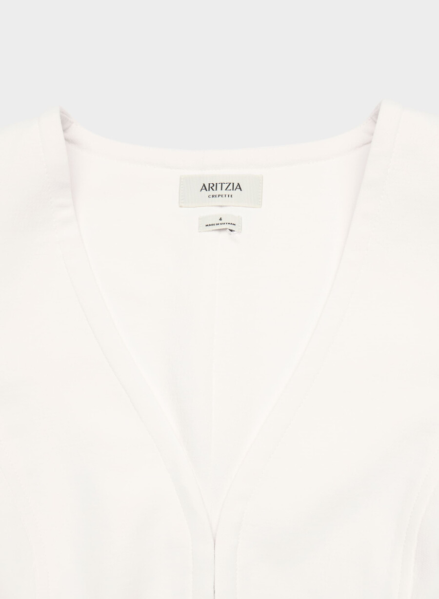 attire vest - crepette light birch