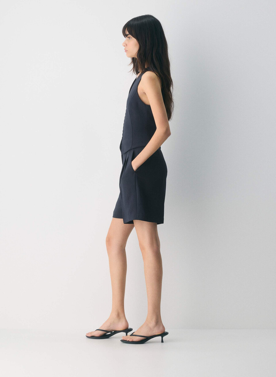 attire vest - crepette dark night navy