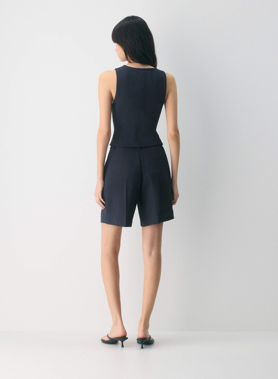attire vest - crepette dark night navy