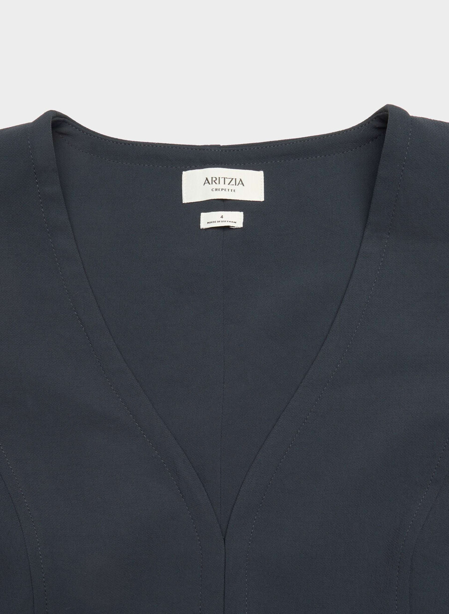 attire vest - crepette dark night navy