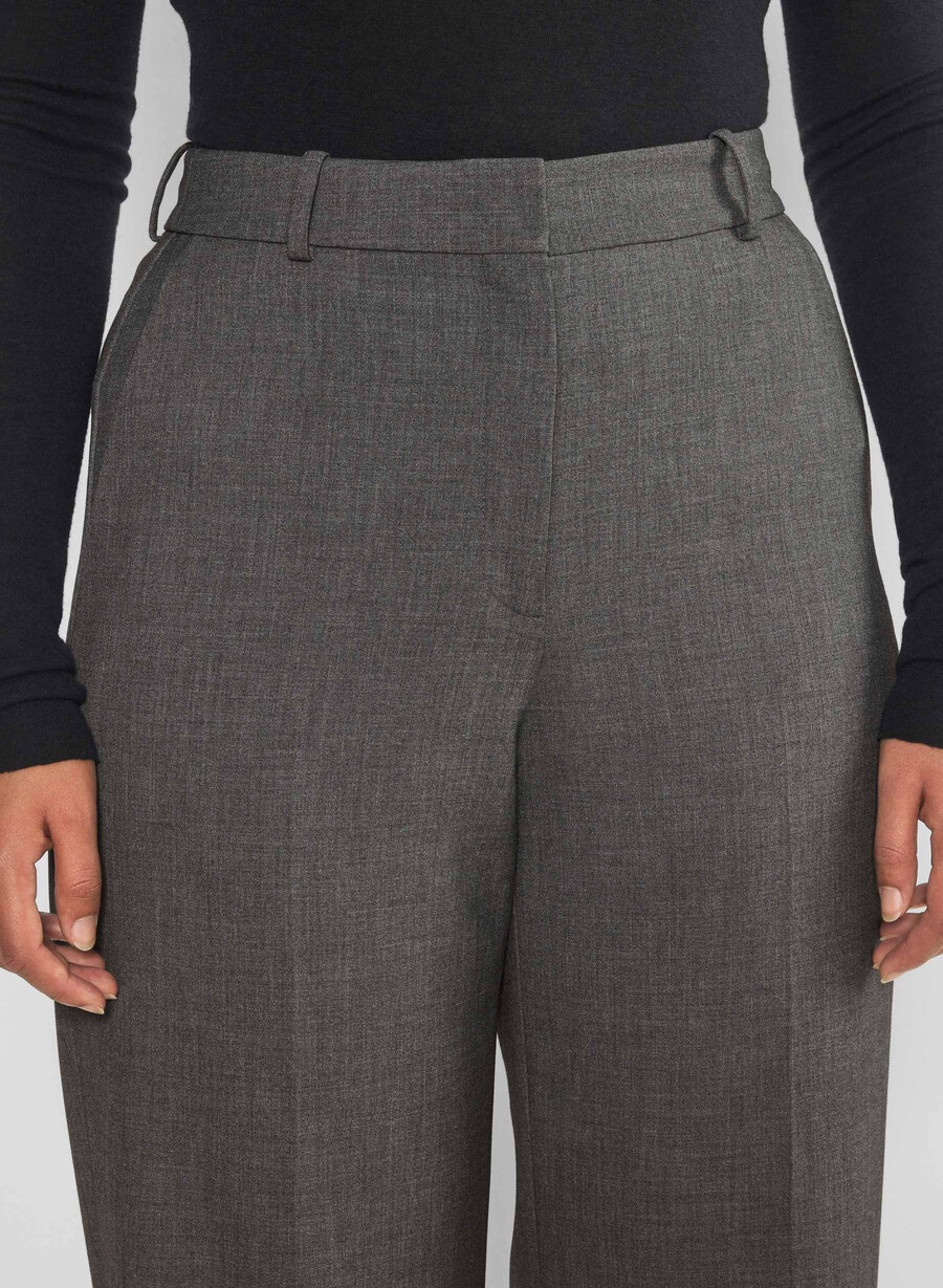 agency curve-fit pant - ressential heather charcoal