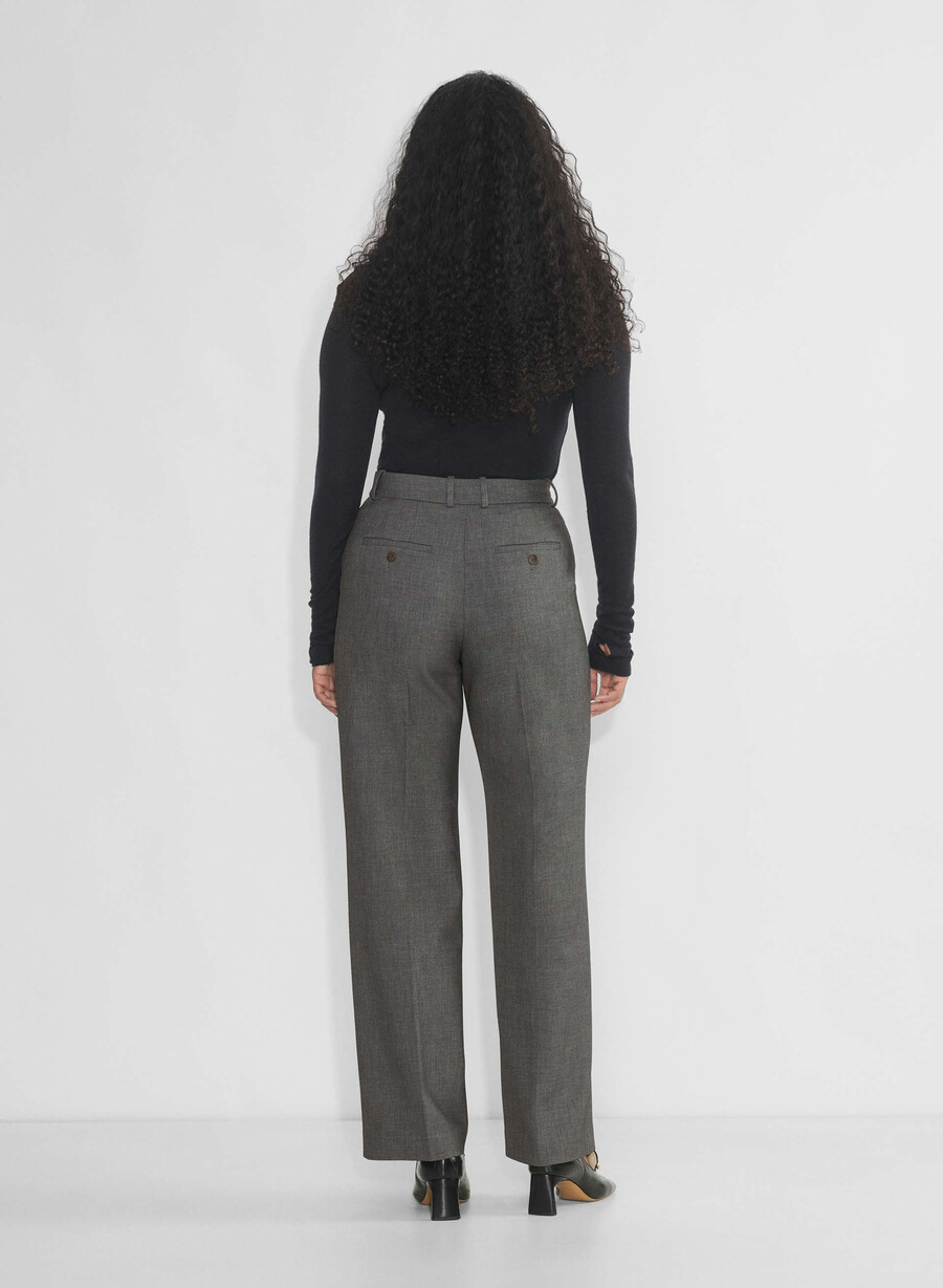 agency curve-fit pant - ressential heather charcoal