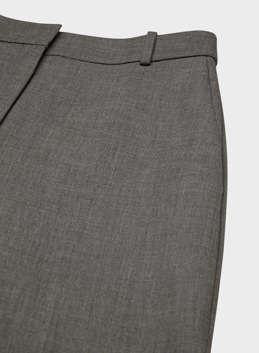 agency curve-fit pant - ressential heather charcoal