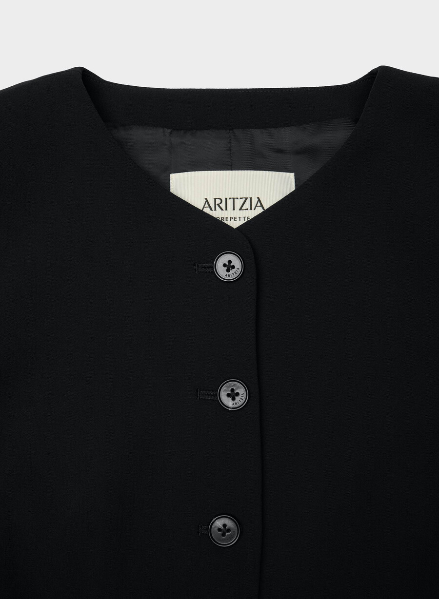 regal blazer - crepette black