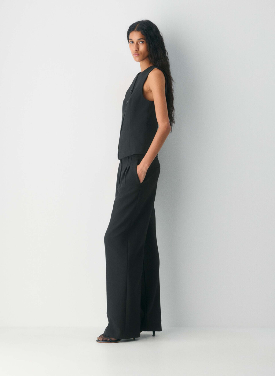 regal vest - ressential heather black