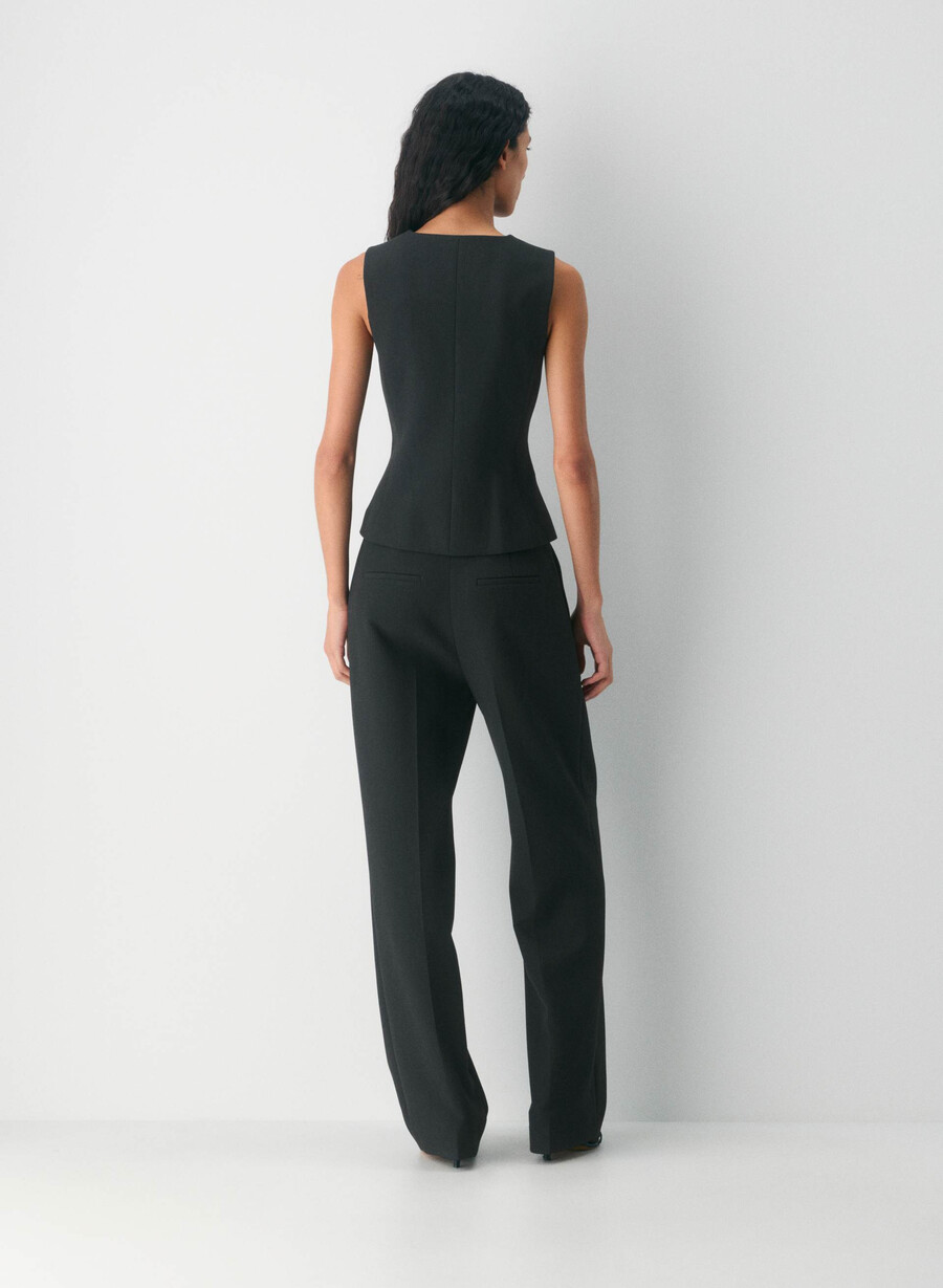 regal vest - ressential heather black