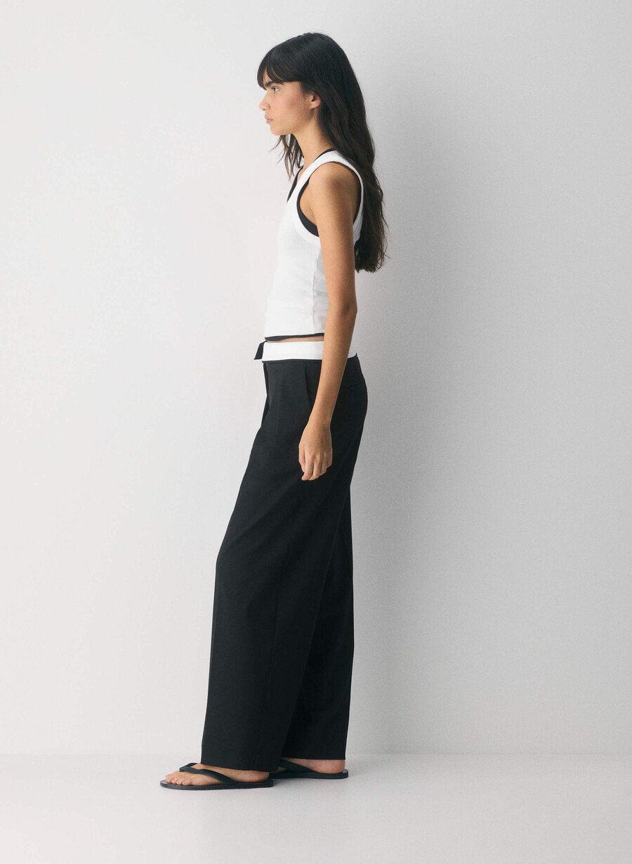 bureau pant - ressential light blackcream