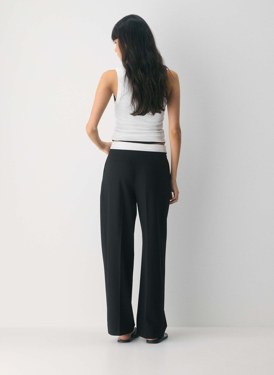 bureau pant - ressential light blackcream