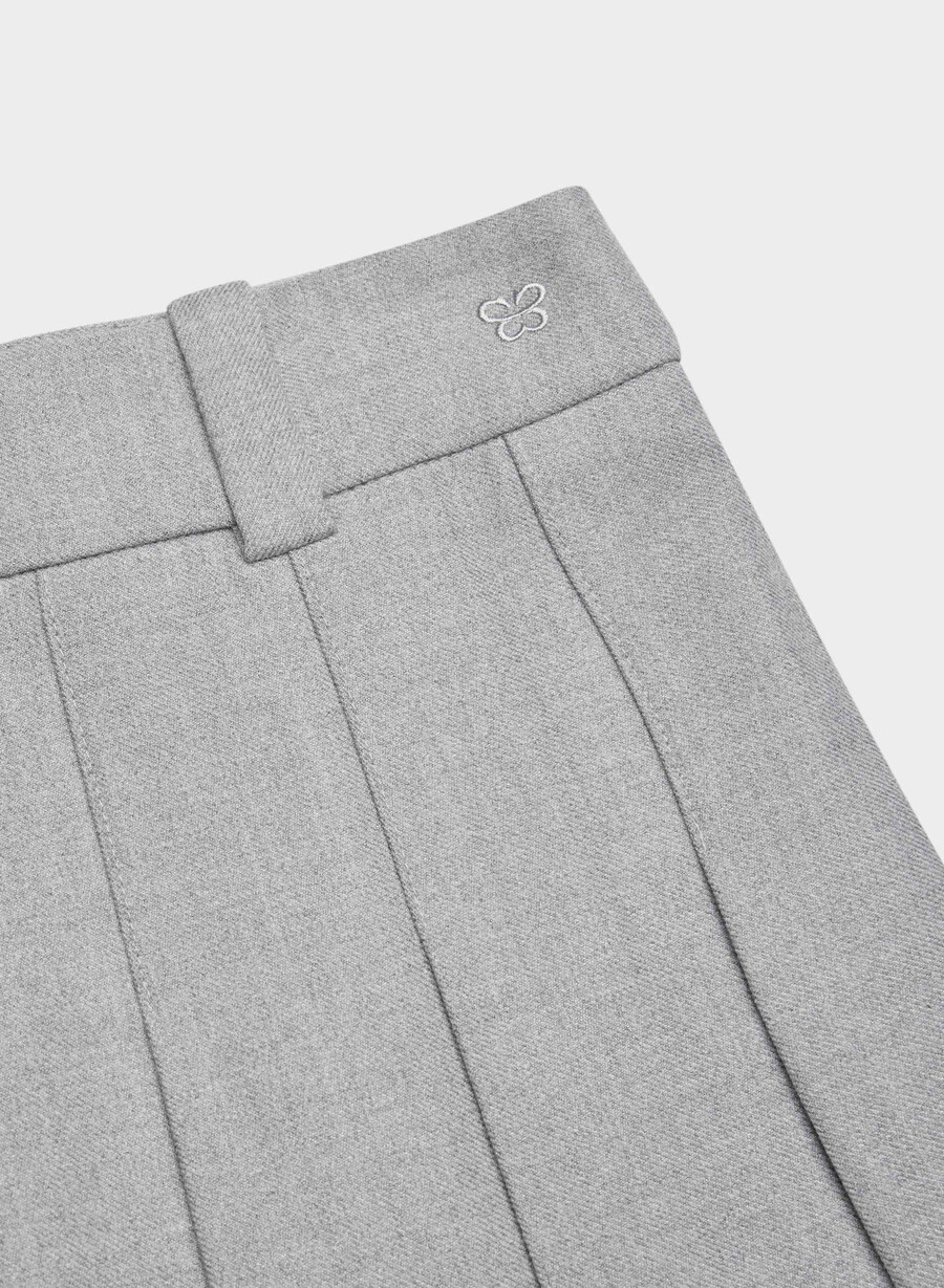 olive mini skirt heather chrome