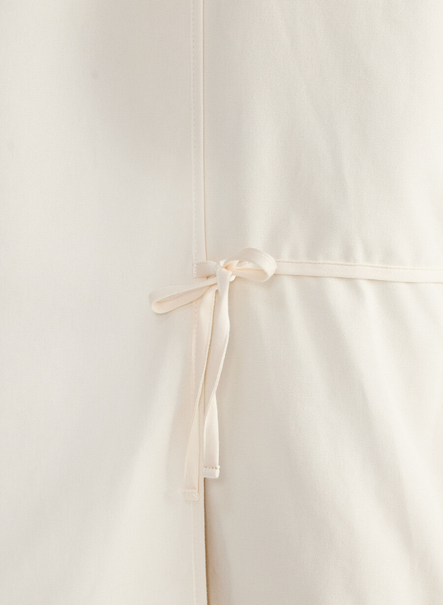 valet garment bag soft macadamia white