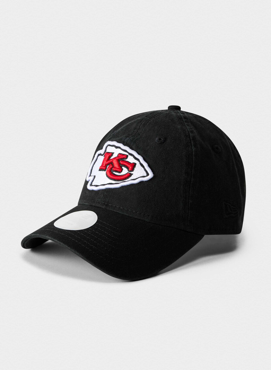 new era kansas city chiefs 9twenty hat wshd blk multi