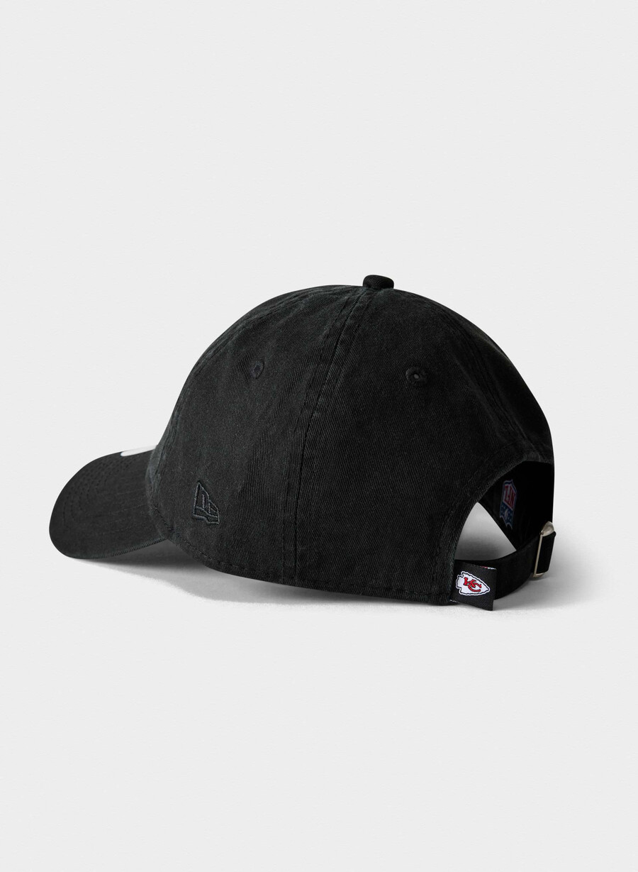 new era kansas city chiefs 9twenty hat wshd blk multi
