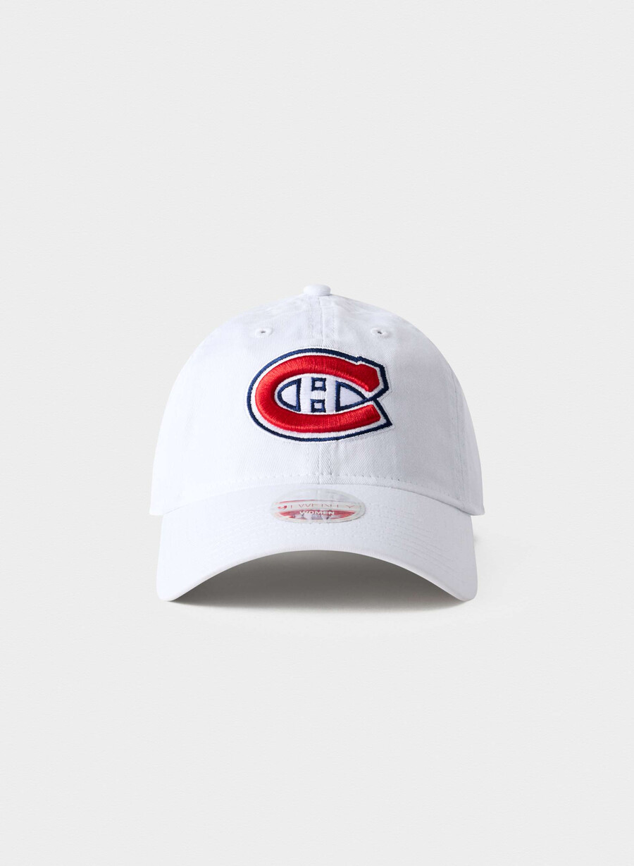 new era montreal canadiens 9twenty hat washed whitemulti