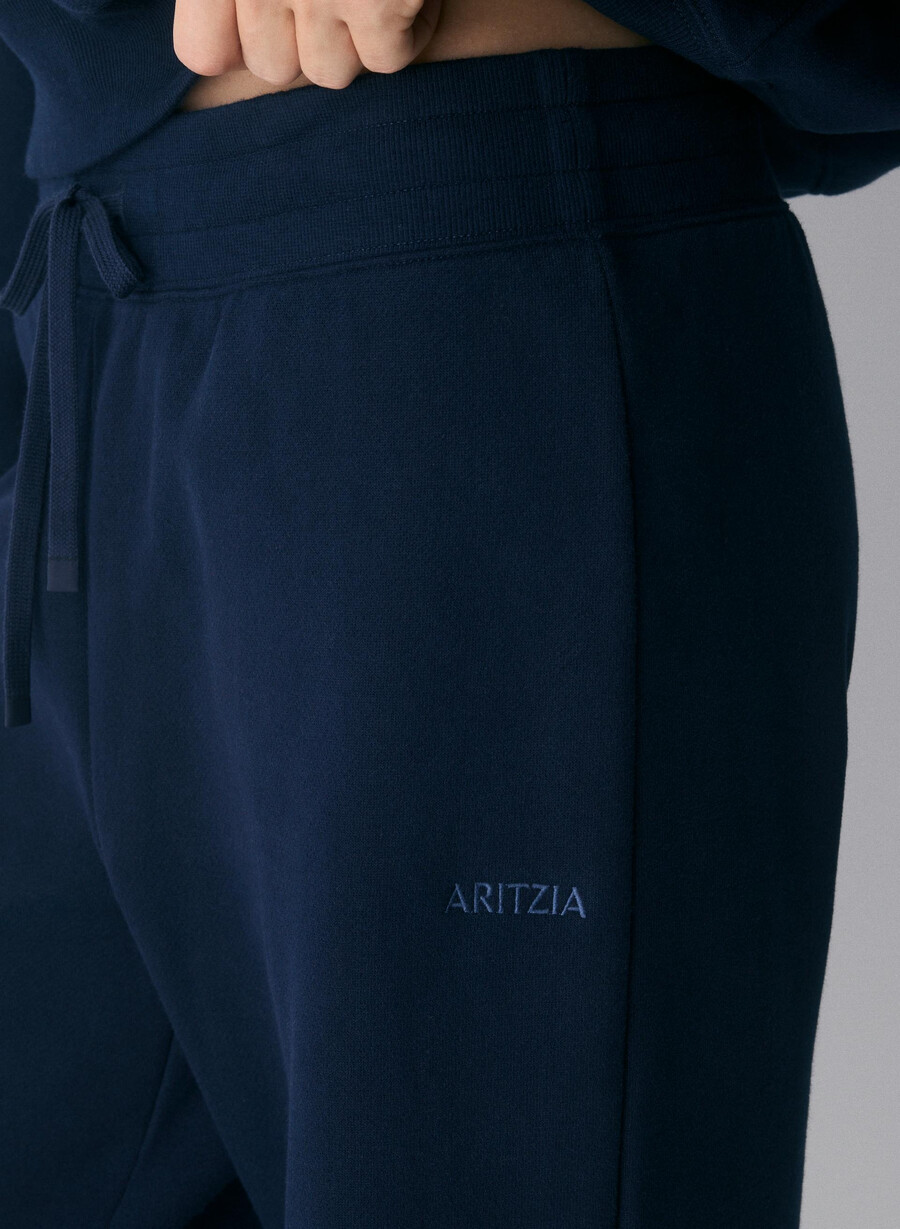 cozy sweatfleece perfect banded sweatpant admiral