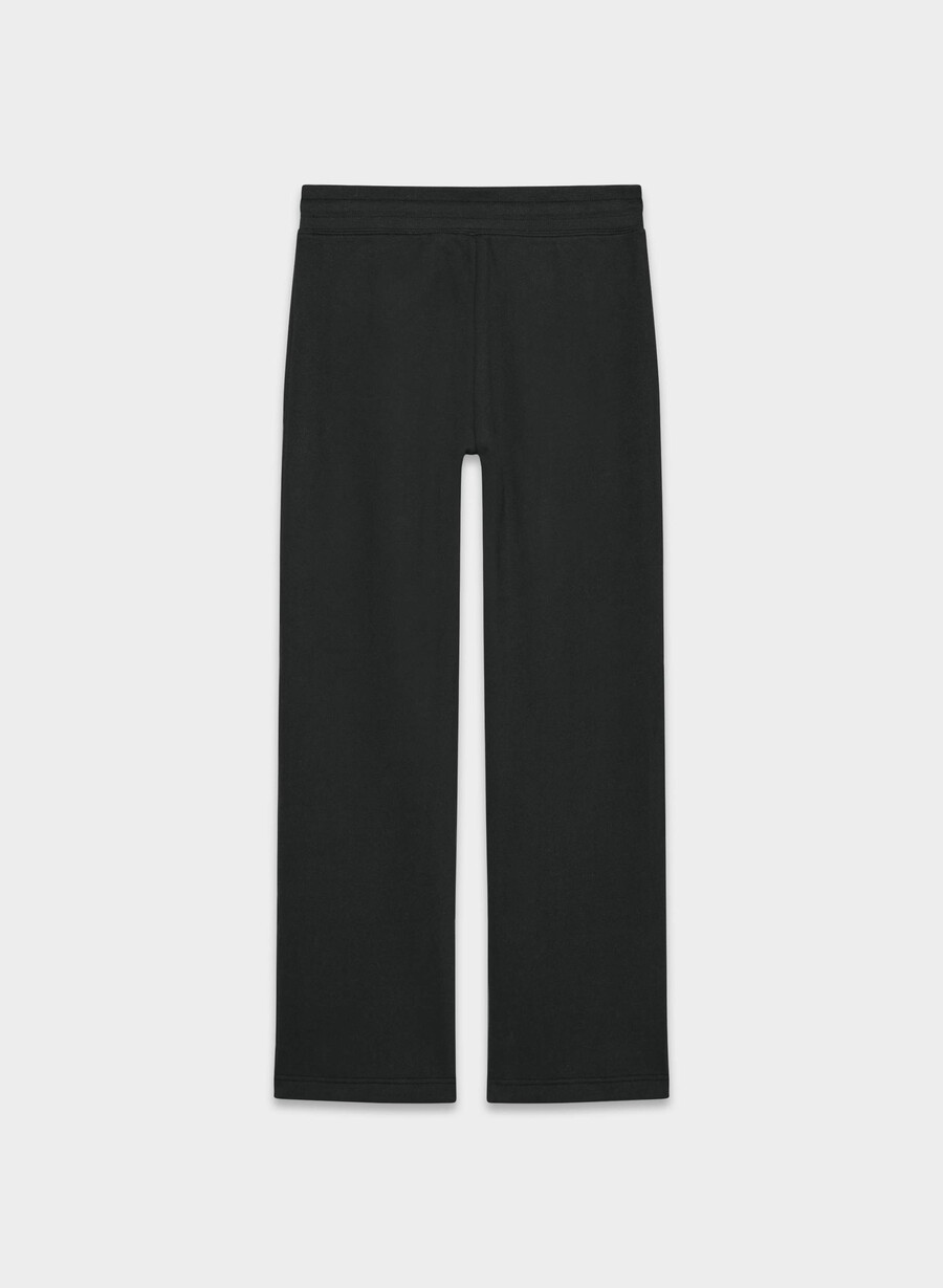 cozy sweatfleece perfect banded sweatpant black