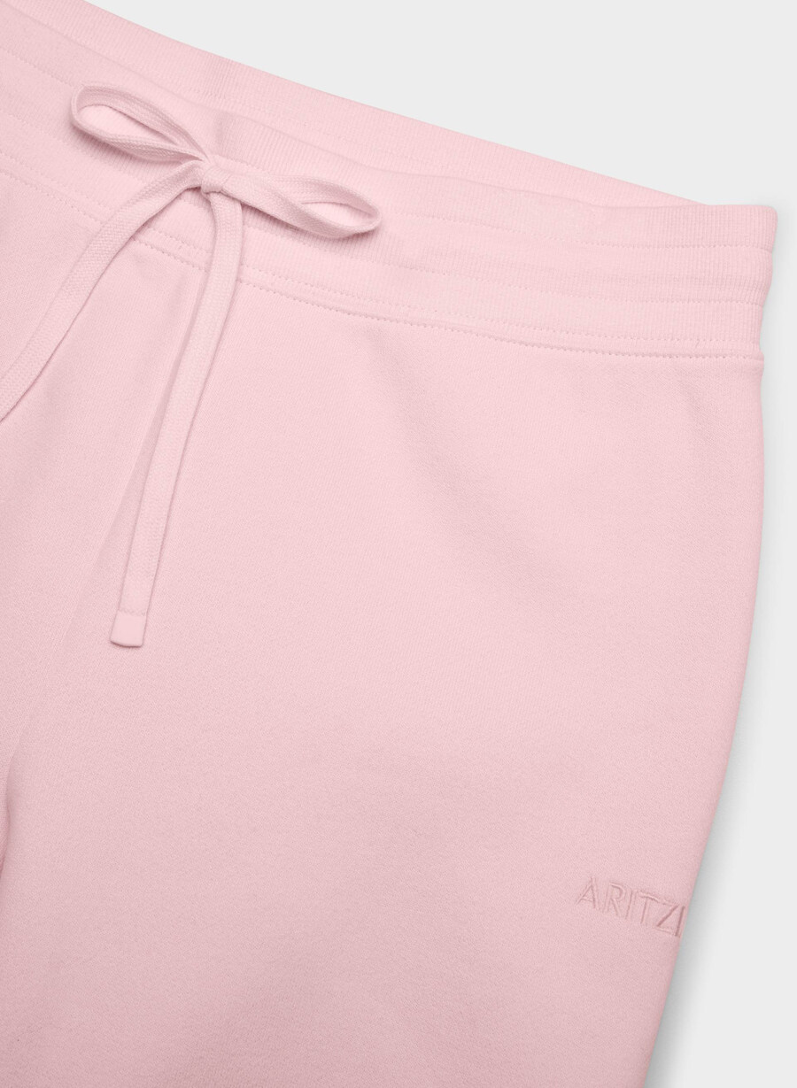 cozy sweatfleece perfect banded sweatpant villa pink