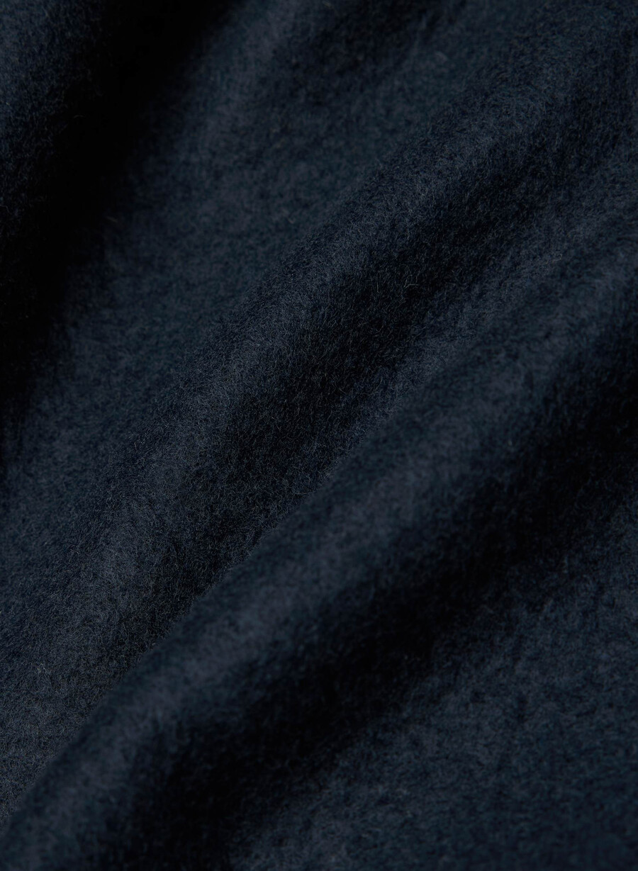 cozy sweatfleece mega zip hoodie admiral