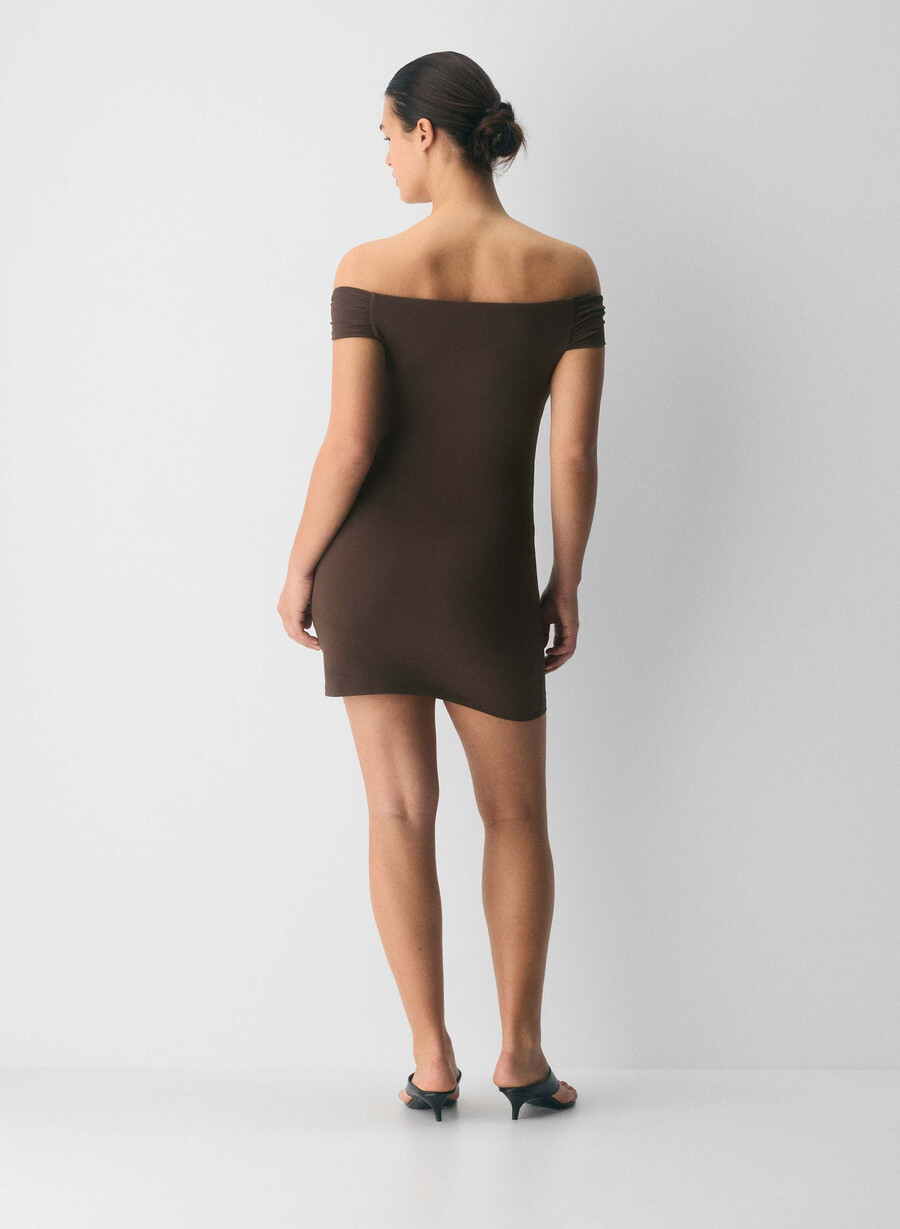 original contour ravish dress rich mocha brown