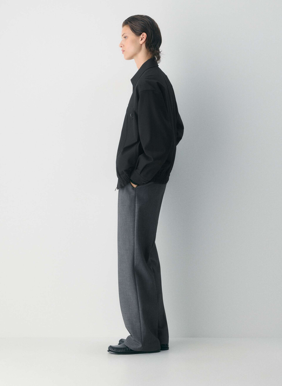 telegraph bomber - ressential light black