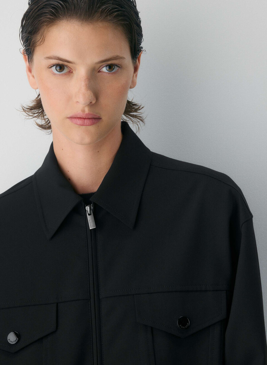 telegraph bomber - ressential light black