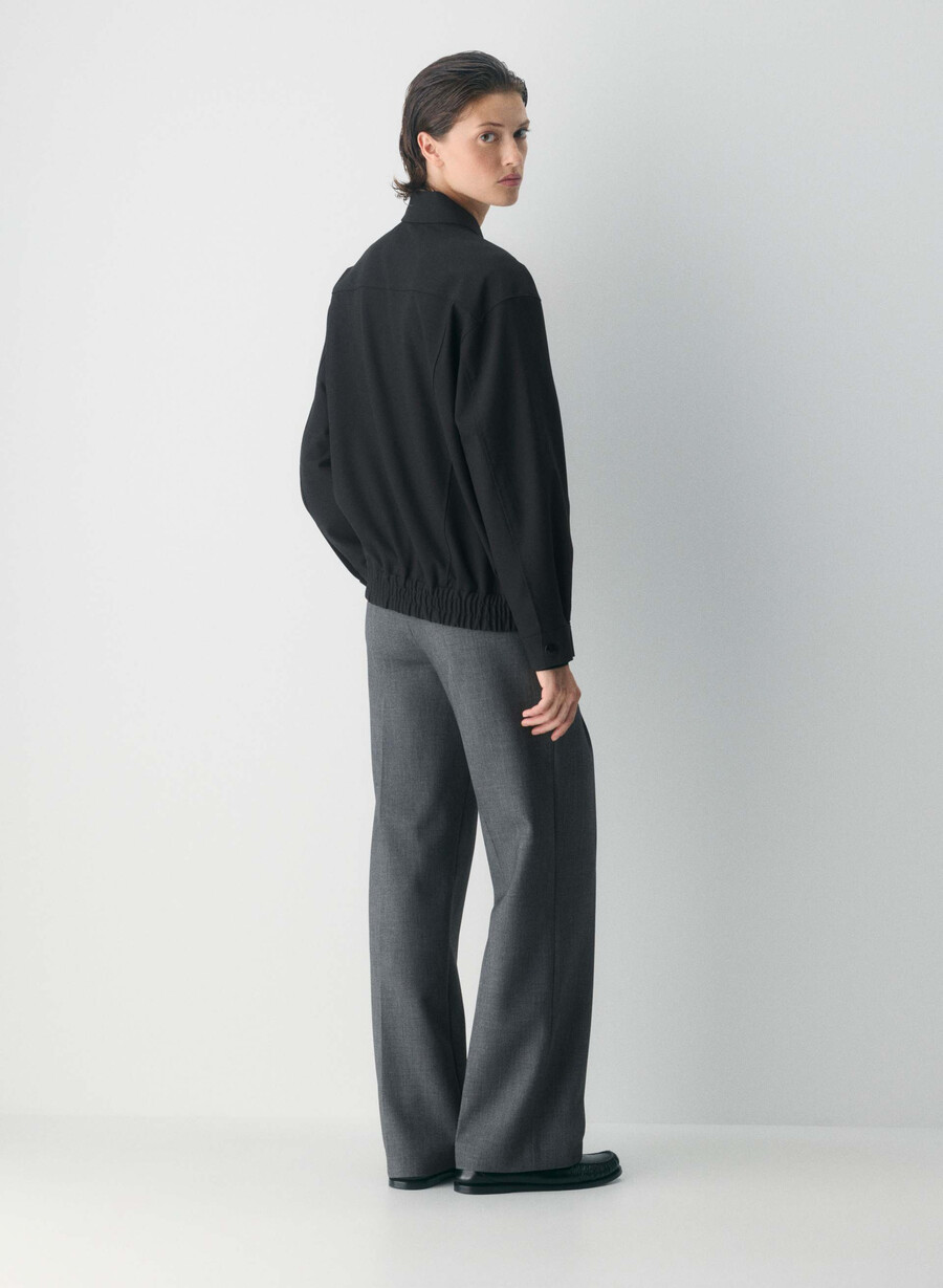 telegraph bomber - ressential light black