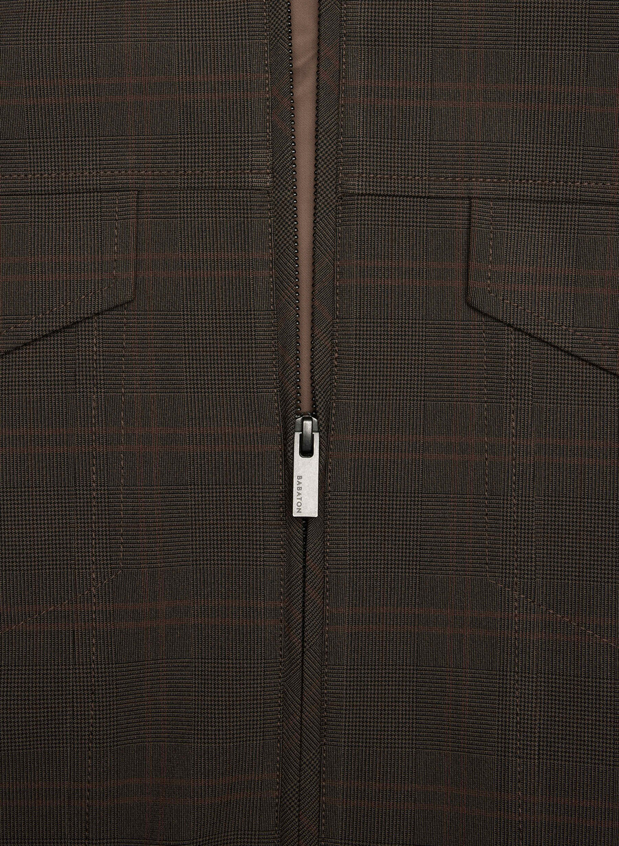telegraph bomber - ressential light lmbrt chk r mc brblk
