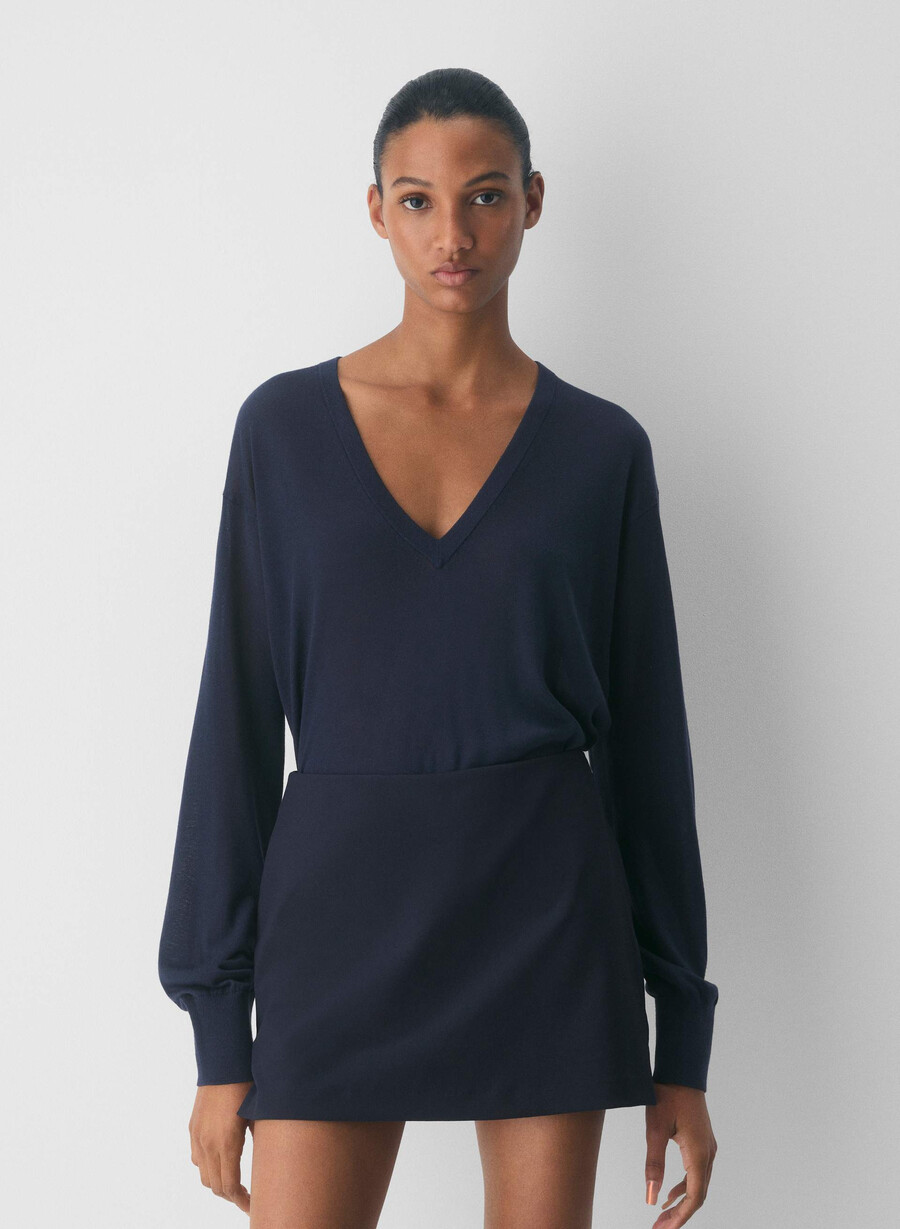 roundup skort - ressential light dark night navy
