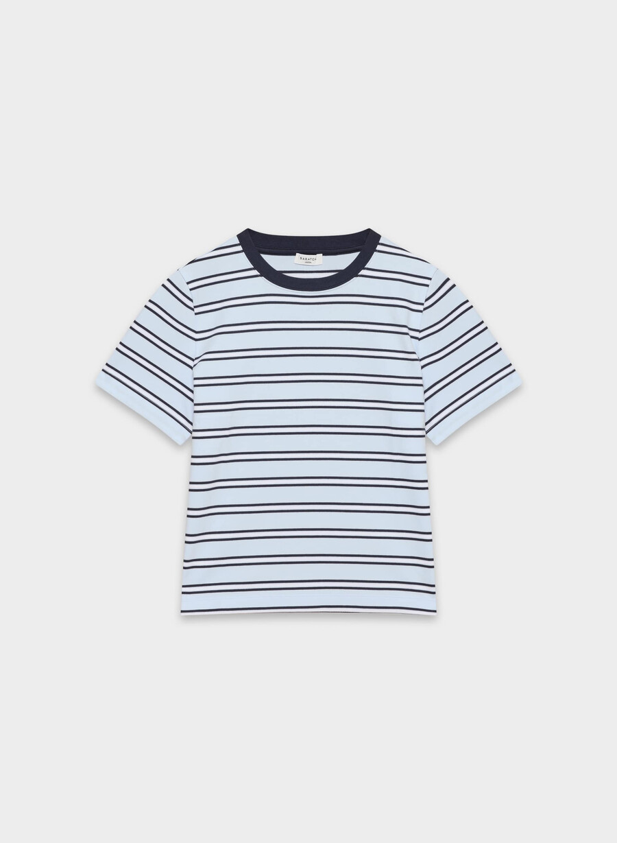 interlock cotton function t-shirt mddy bldrk nght nvy