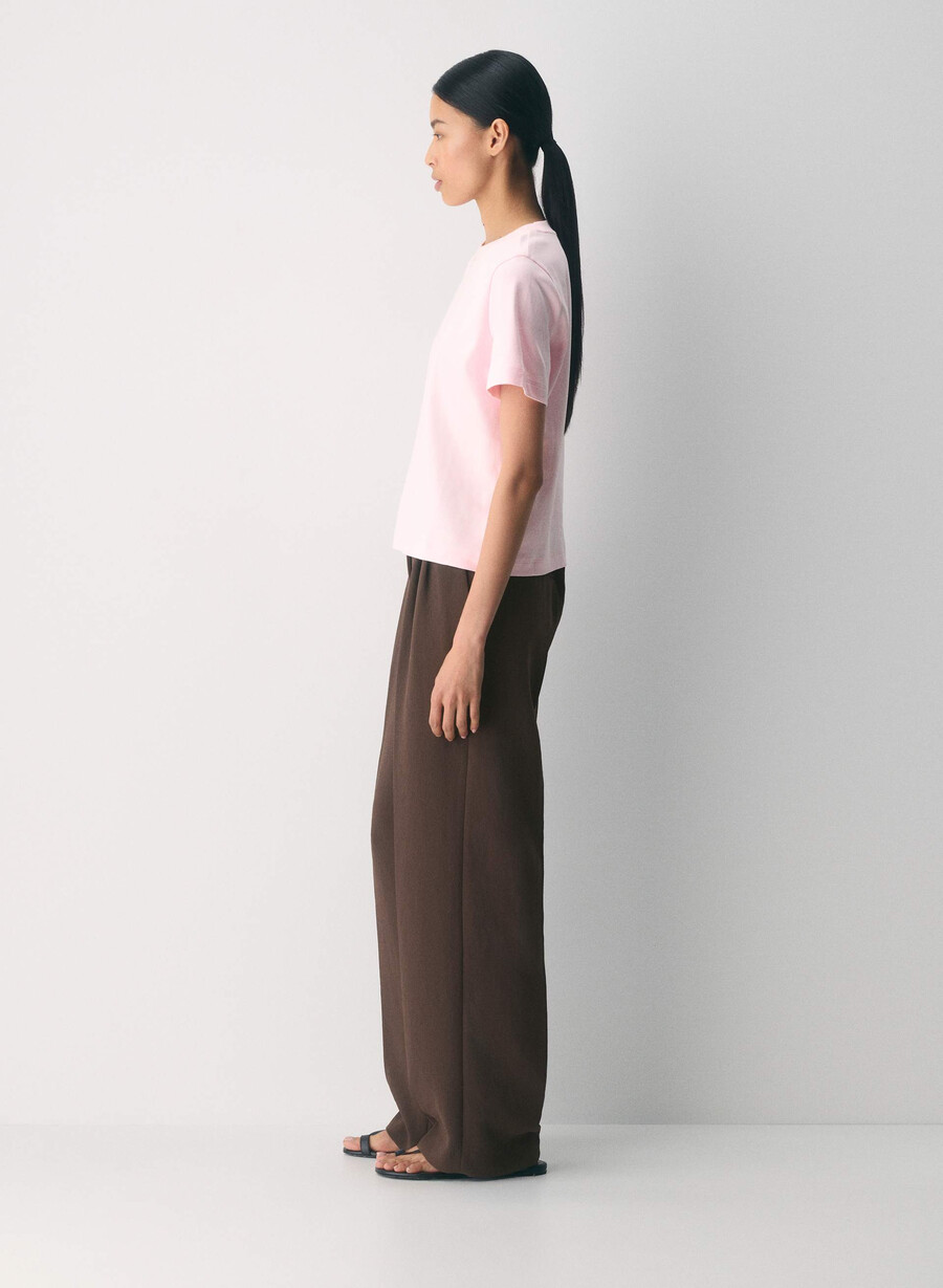 interlock cotton function t-shirt mddy bldrk nght nvy