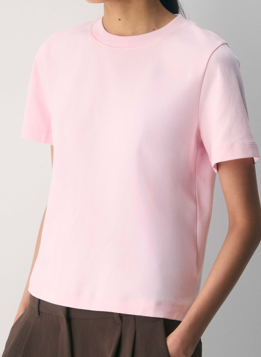 interlock cotton function t-shirt mddy bldrk nght nvy