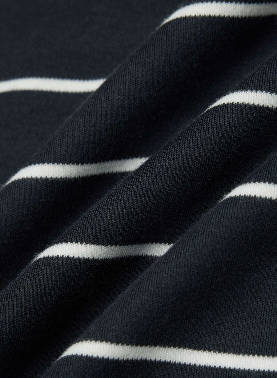 interlock cotton pegasus t-shirt dark night navywhit
