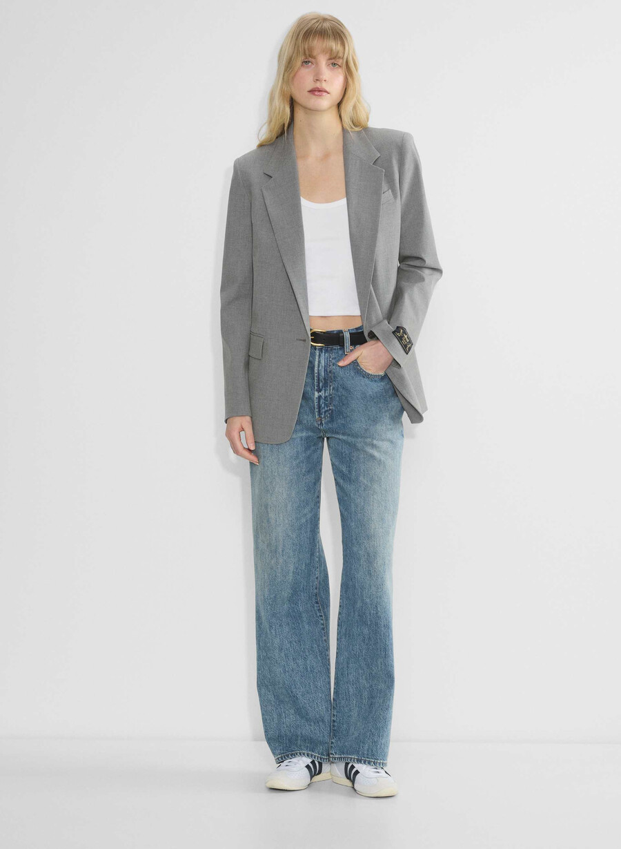 new generation blazer - ressential light heather dark grey