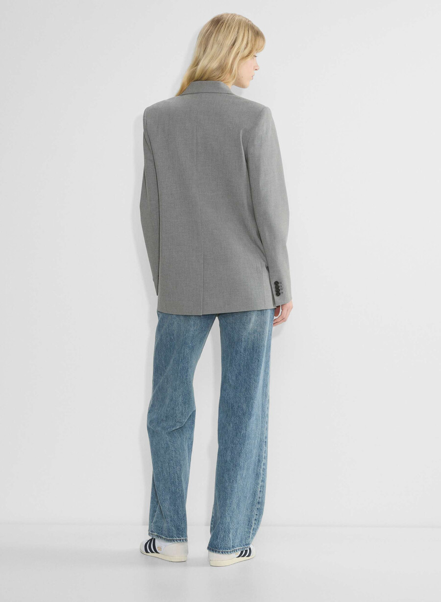new generation blazer - ressential light heather dark grey