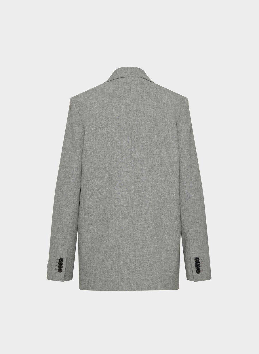 new generation blazer - ressential light heather dark grey