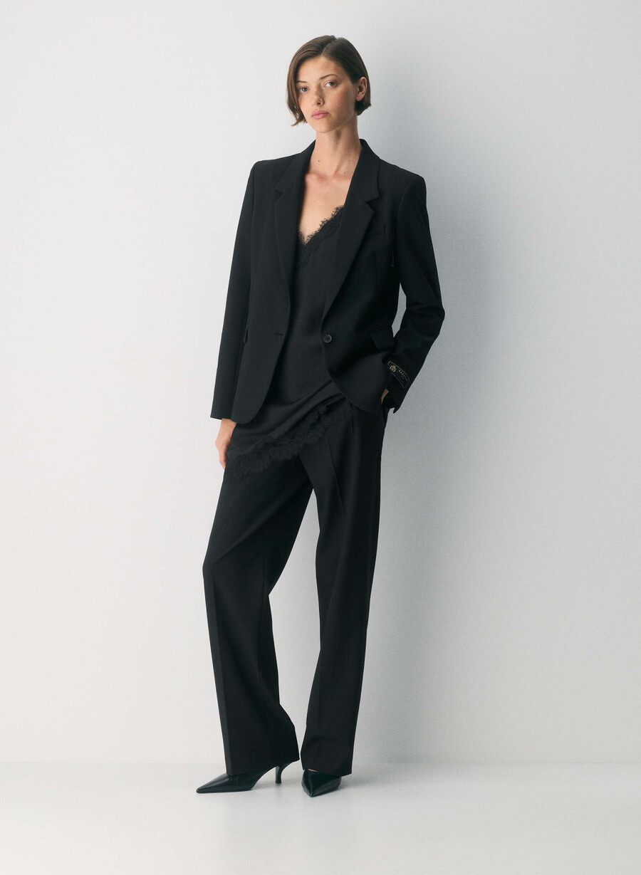 the effortless pant - ressential light black
