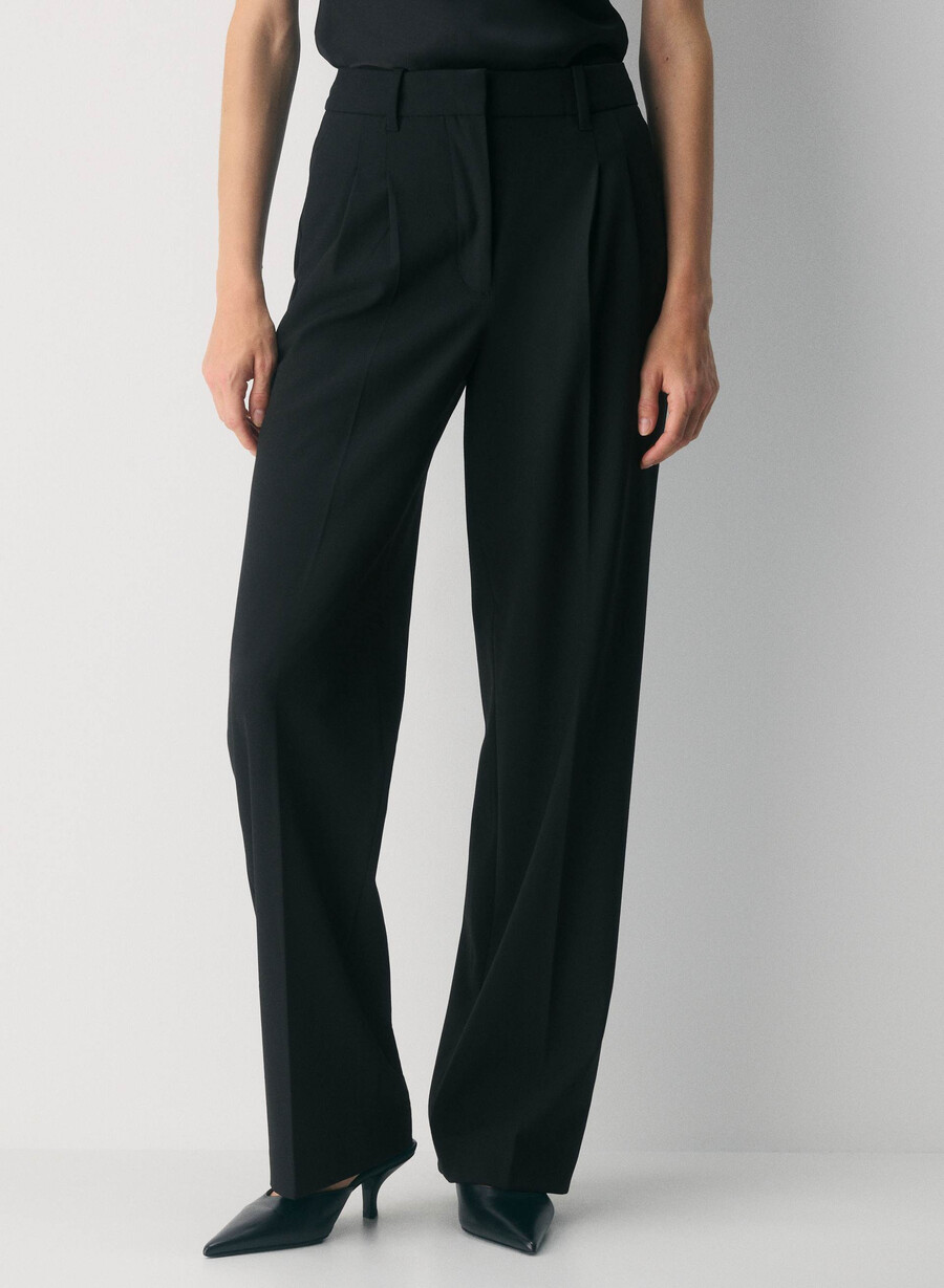 the effortless pant - ressential light black