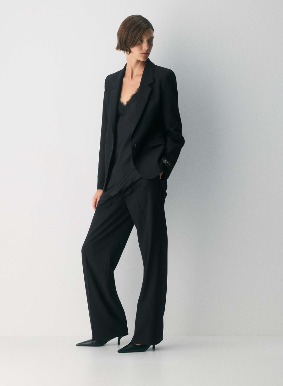 the effortless pant - ressential light black